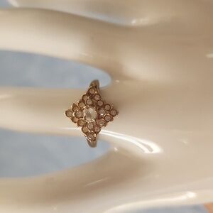 Vintage Romboid Cocktail Ring
